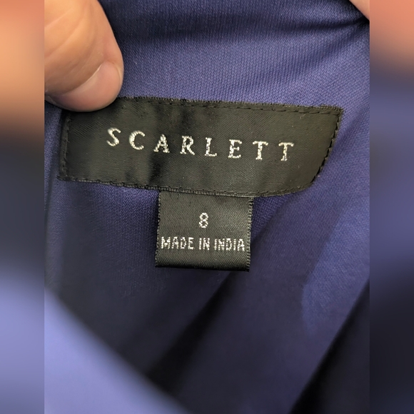 Bluish/Purple Bridesmaid Dresses - Picture 4 of 6